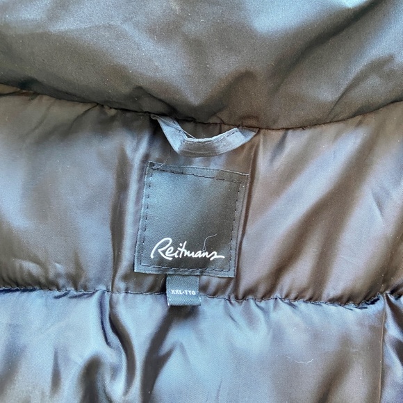 EUC Reitmans Womens Parka with fooler insert, Black, XXL - Picture 4 of 6